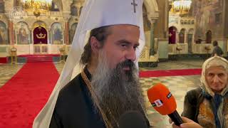 видео: Репортаж по повод водосвета и връщането на паметните плочи от входа на ПКСХП картинка: Репортаж по повод водосвета и връщането на паметните плочи от входа на ПКСХП