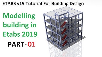 ETABS v19 Tutorial For Building Design Part -1 | Modelling building in Etabs 2019