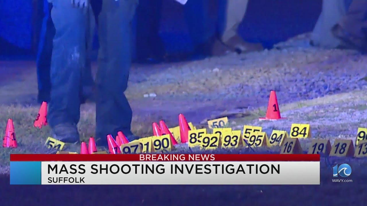 2 dead, 3 injured following shooting in Suffolk - YouTube