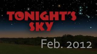 Tonight's Sky: February 2012 Resimi