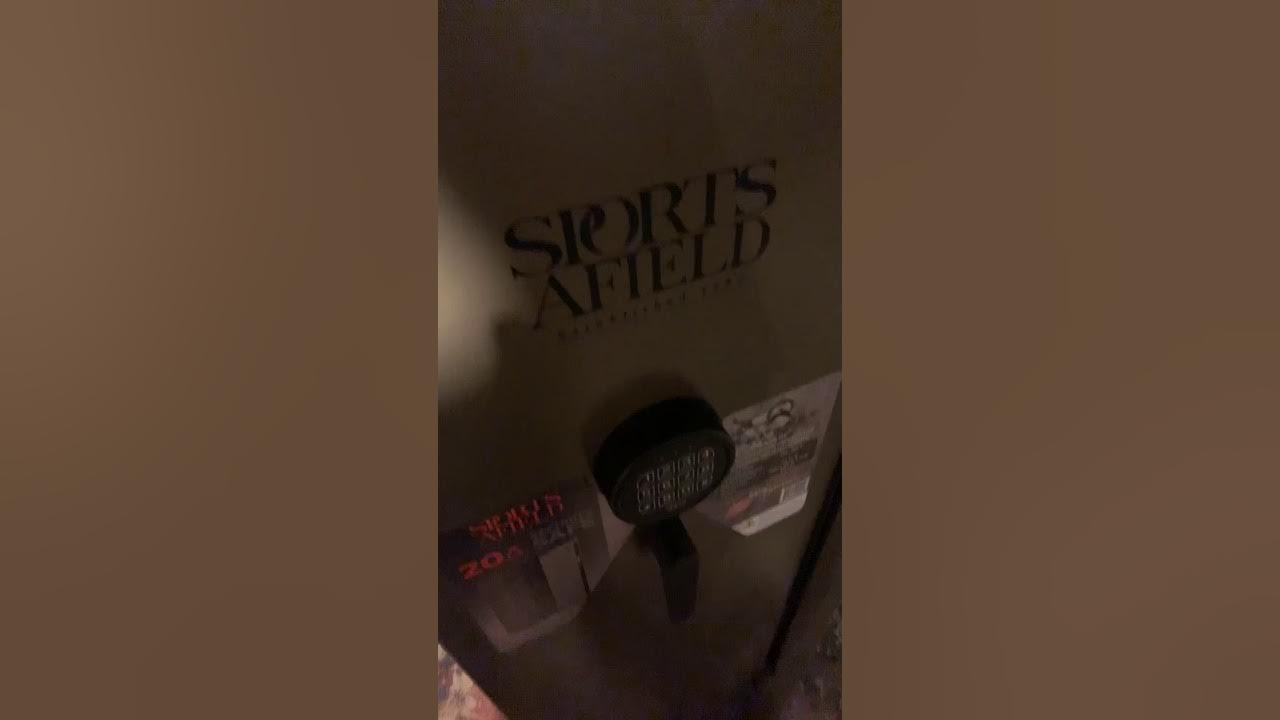 How to reset a sports afield gun safe YouTube