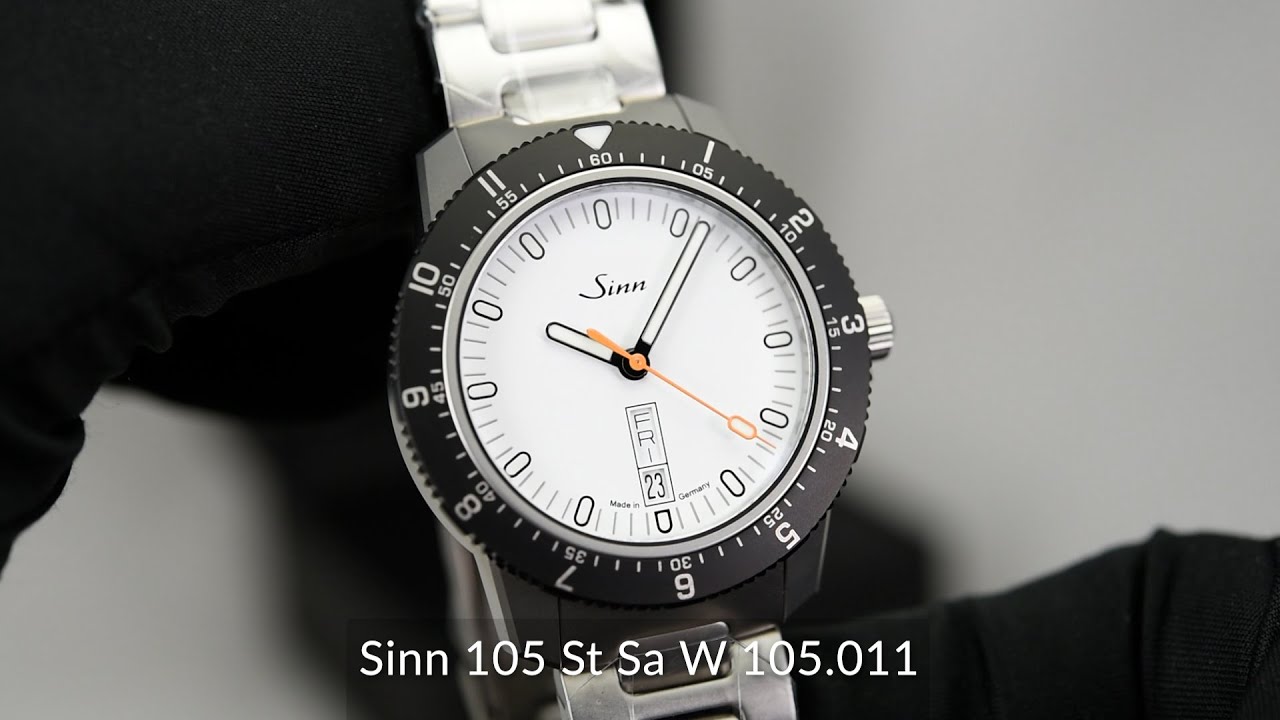 Sinn 105 St Sa W 105.011 - YouTube