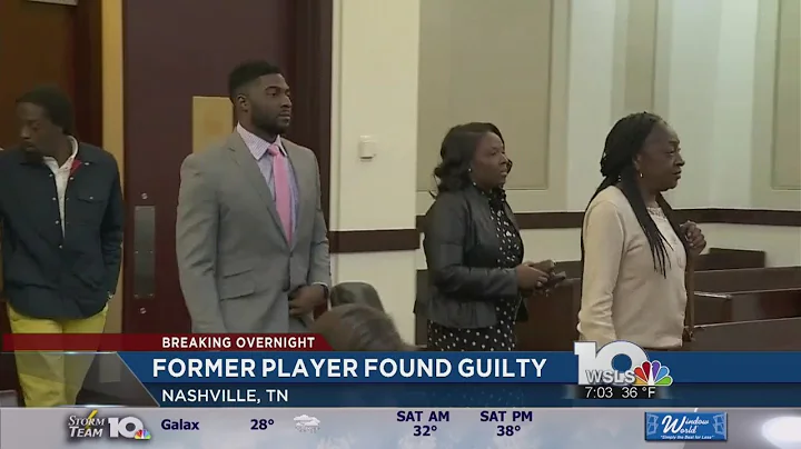 Former Vanderbilt football player found guilty of rape