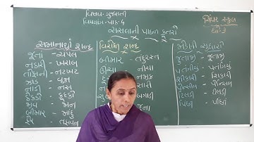 STD 3 GUJARATI CH 4 SASALA NI PACHHAD KUTARO (GIT ,VARTA ANE VYAKARAN) L 1