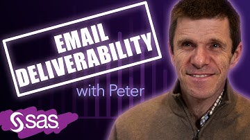 SAS Tutorial | How to improve email deliverability