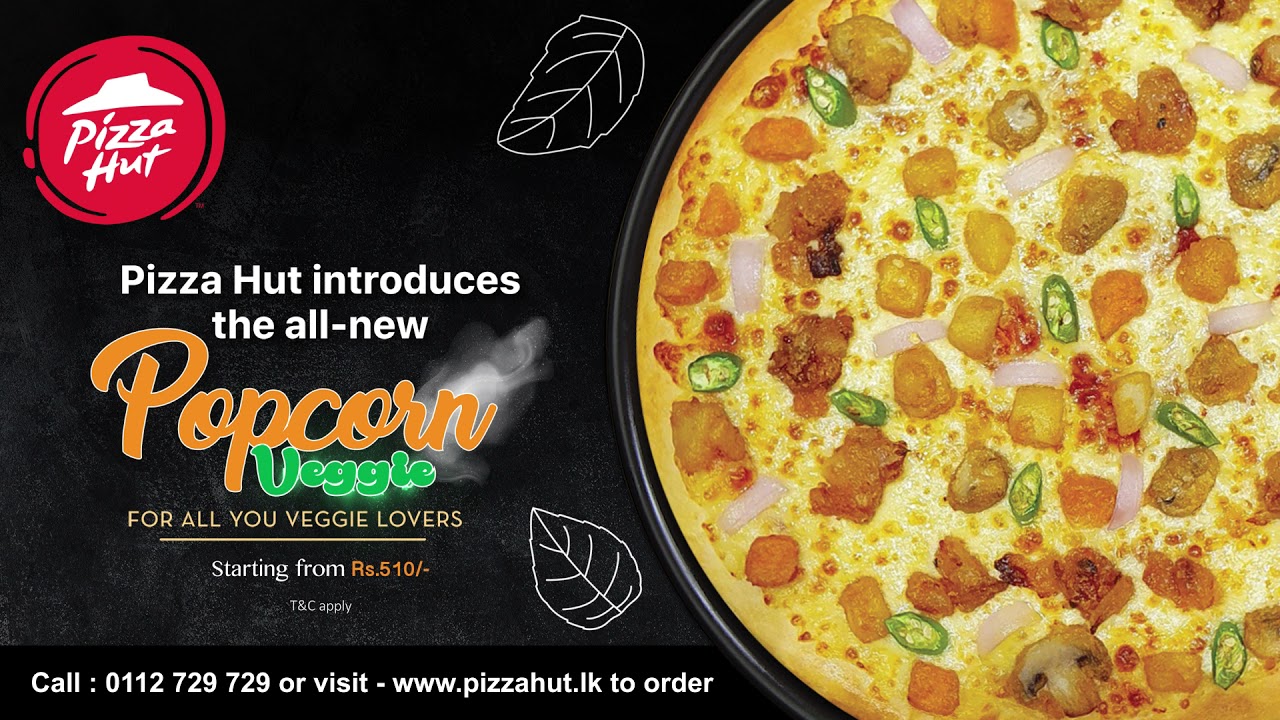 The All New Vegetarian Pizza For The Veggie Lovers Out There With The Popcorn Veggie Pizza Youtube