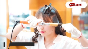 Hướng dẫn tự uốn sóng nước bằng máy kẹp tóc KORIA