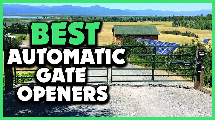 ✅Top 5 Best Automatic Gate Openers For Conveniences Review In 2023