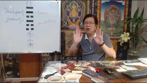 I-Ching Oracle: Hexagram 53  Develop gradually, nature has its own course 風山漸