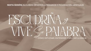Literary Genres and Figures of Speech - Pastor Joel Peña | La IBI