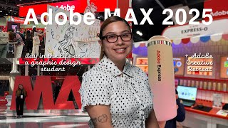 Life As A Graphic Design Student | Adobe Max & Adobe Creative Retreat 2025