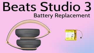 Beats Studio 3 Wireless Battery Replacement - Repair Tutorial