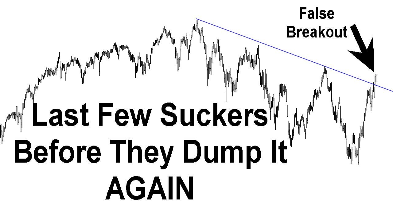 Don't Get Sucked In WITH THIS SUCKER Rally - BIG DROP Coming Again ...