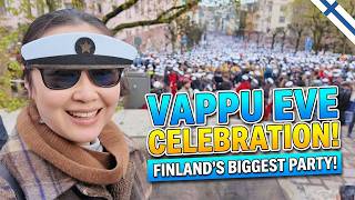 Vappu Finland 🇫🇮 May Day Festival in Turku (traditions + food)