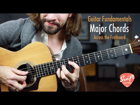 How to Play Major Chords Across the Fretboard - Guitar Fundamentals