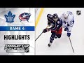 NHL Highlights | Maple Leafs @ Blue Jackets GM4 - Aug. 7, 2020