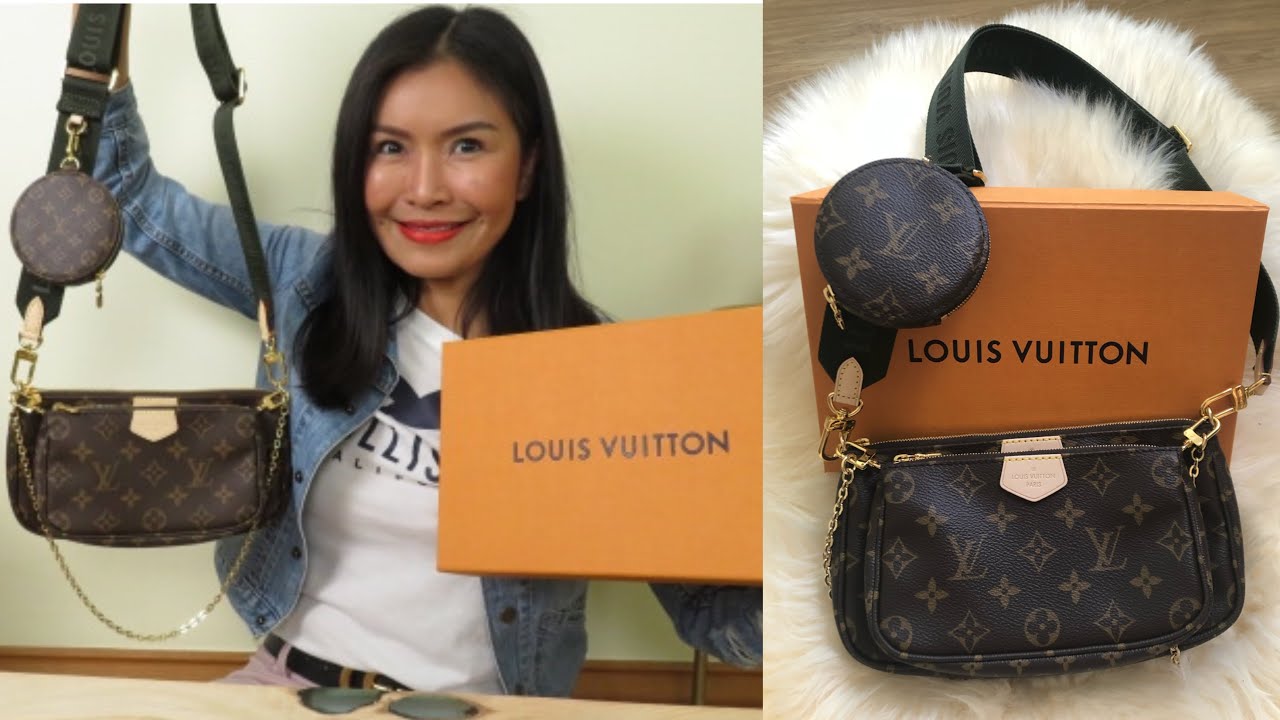 รุ่นหายากมาก และยอดฮิต Louis Vuitton Multi Pochette Accessoires Unboxing - YouTube