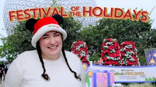 NEW Cookies, Food, & Merch at EPCOT Festival of the Holidays 2025 🍪 | Disney World