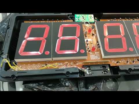 Circuit Change Process of Ajanta Digital Wall Clock - YouTube