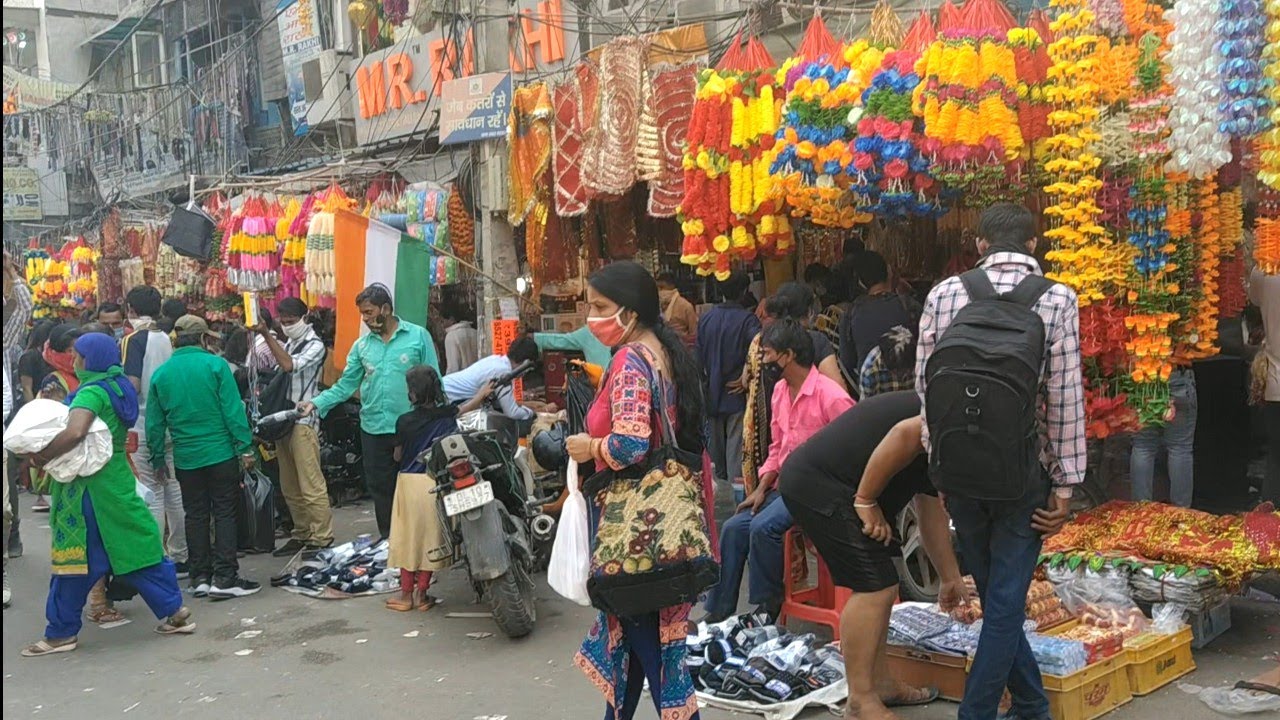 Sadar Bazar Delhi wholesale market after lockdown... Part 2 YouTube