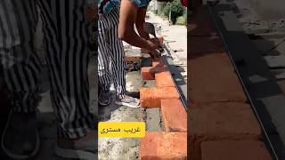 🧱 A skilled mason turns bricks into dreams. #construction #brickwork #shortvideo #viralvideo