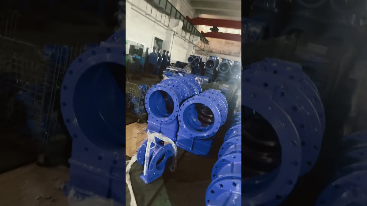 Butterfly valve semi-finished product.
