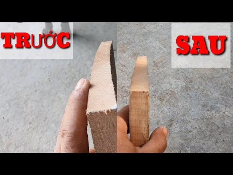 Video: 3 cách để làm phẳng gỗ cong
