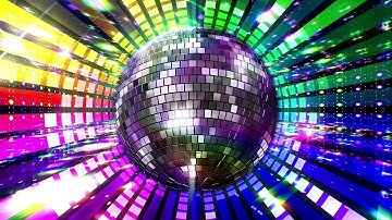 8 Hours of Colorful 4K Disco Ball Lights | Party Background Visual Loop