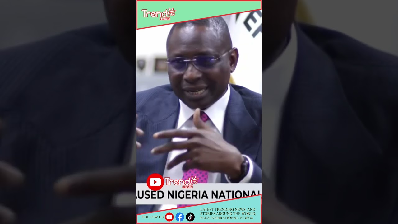 EFCC boss says what transpired between EFCC and VDM, says he is still under investigation