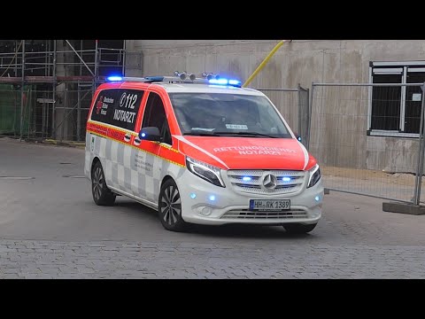 [Hamburg Marathon 2022/ Neues DRK NEF ] Einsatzfahrten Feuerwehr und Rettungsdienst Hamburg