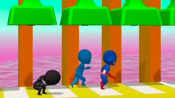 THE STICKMAN MINI GAMES RACES Gameplay Walkthrough RUN RACE 3D Android Game