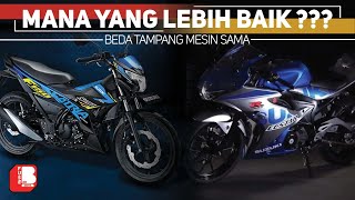 Cuman Beda Tampang | Lebih Baik Beli Mana ?? Satria F Atau GSX R 150