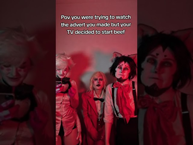 Hazbin Hotel Characters react to Stayed Gone - Husker Charlie and Angeldust in Real Life