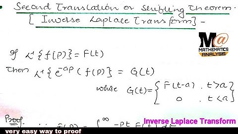 Inverse Laplace Transform || second shifting theorem 🔥