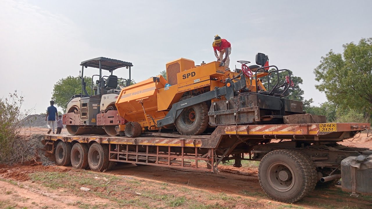 fever machine loading in trailer #rollar tondom loading video - YouTube