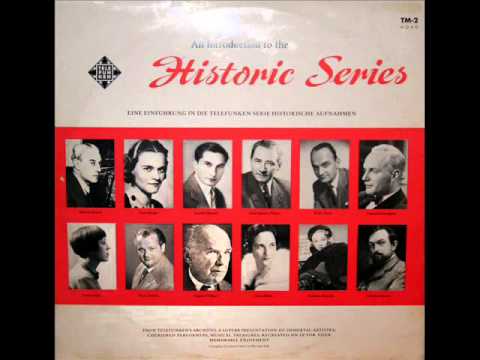 Rossini / Karl Schmitt-Walter, 1936: Factotum-Arie...