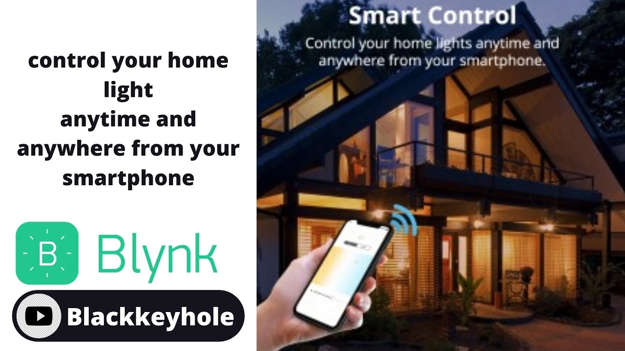 Control your home light Using your Smart phone|Arduino|IOT|blynk ...