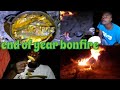 bonfire adventure YouTubers link up at the seaside camp out all night catch clean and cook