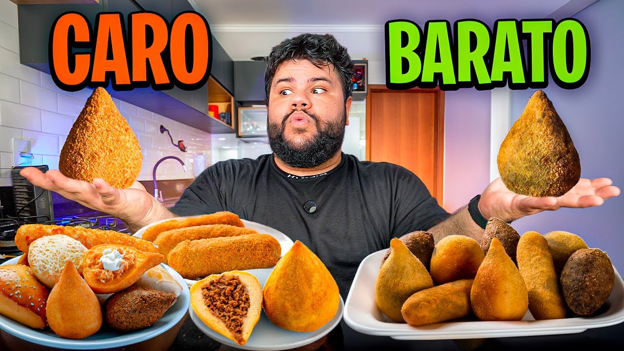 Quem vence essa batalha? Salgadinho Caro vs Salgadinho Barato!