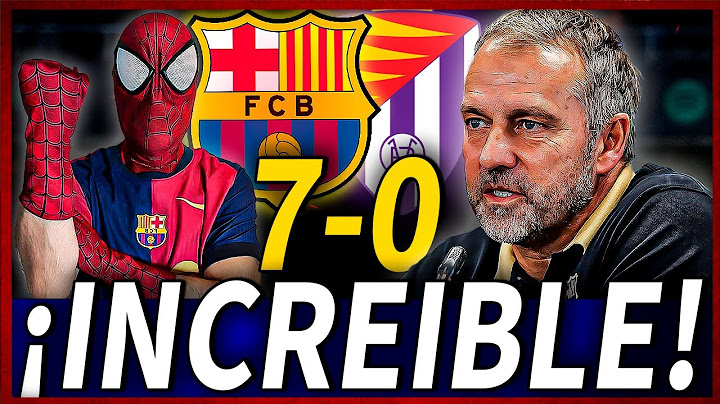 🤯¡¡ALUCINANTES PALABRAS de HANSI FLICK en RUEDA de PRENSA TRAS LA GOLEADA del BARÇA 7-0 VALLADOLID!!