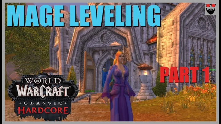 World of Warcraft Classic Hardcore - Relaxing Longplay - Mage Part 1 - Gameplay Walkthrough