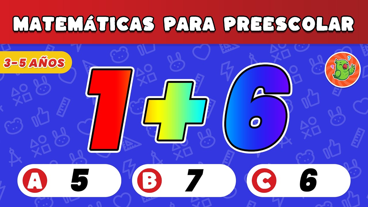 😱 ¡Solo el 1% de los Niños Aprueba! Test de Matemáticas (3-5 Años)