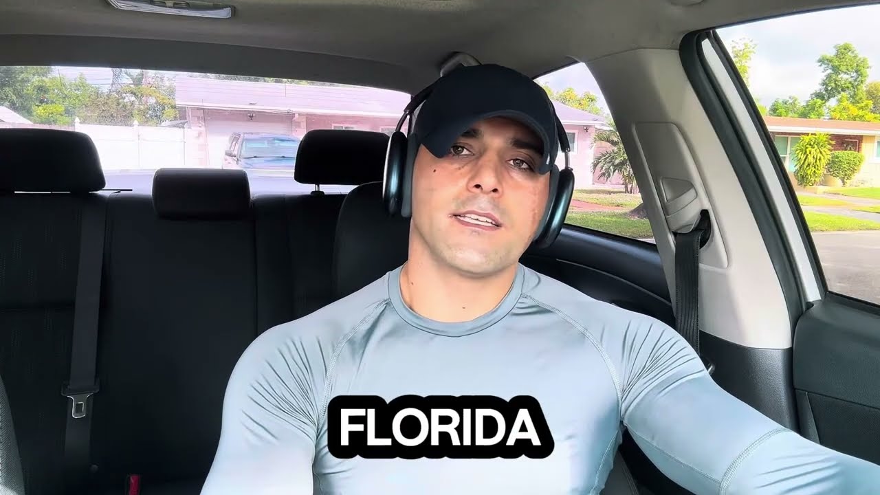 Daytime Drive Along Miami’s Beautiful Coastal Roads 🌊🌞🛣️