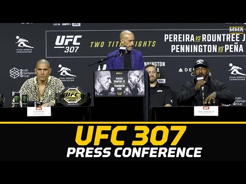Full UFC 307 Press Conference | UFC 307 | MMA Fighting