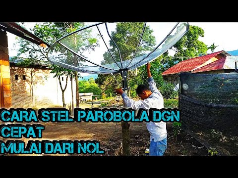 Video: Cara Mengatur Parabola Cina