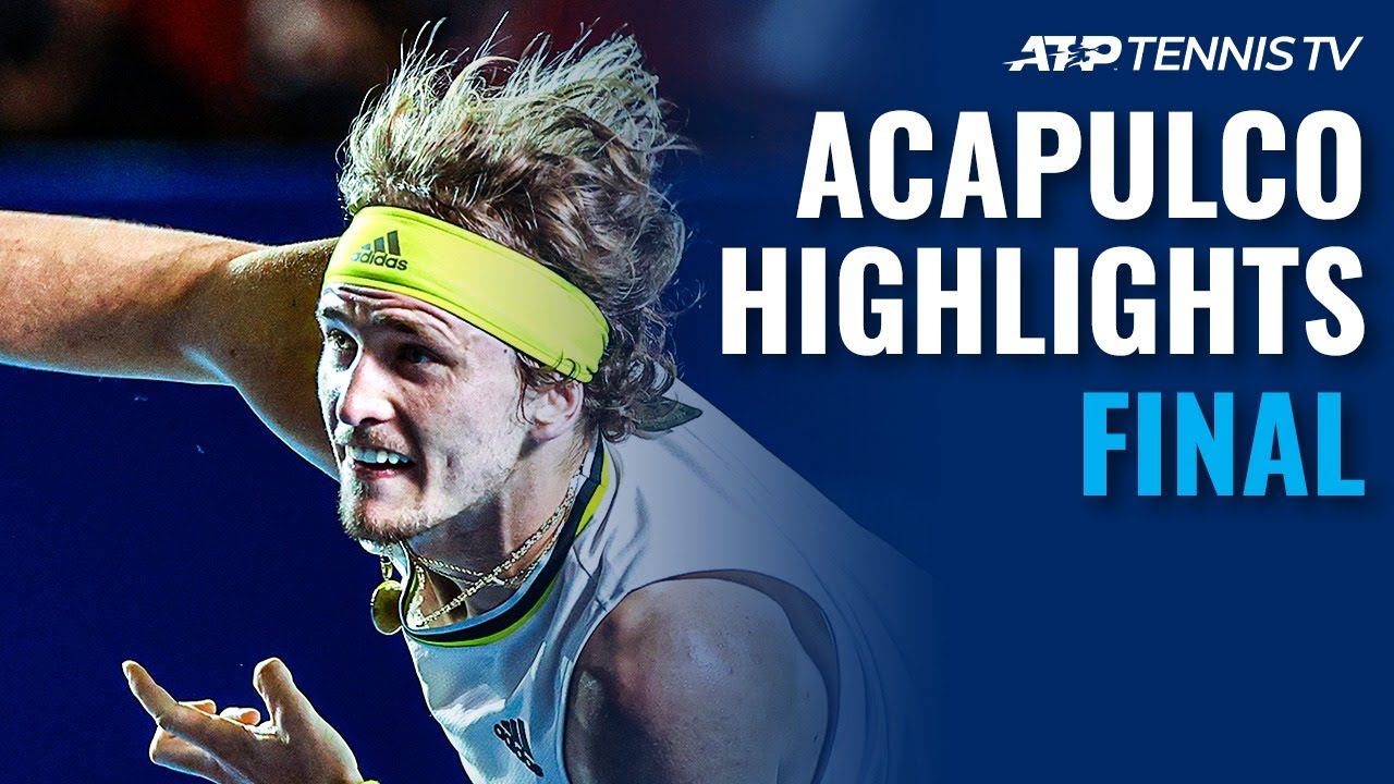 Zverev and Tsitsipas Battle for the Title | Acapulco 2021 Final Highlights