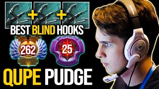 Master Tier Qupe Pudge!!! 200IQ Blind Hooks - No One Can Escape | Pudge Official