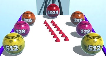Ball Merge 2048 - All Levels Ball Gameplay Android, iOS ( Level 1717 - 1726 )