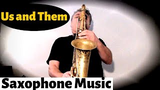 Us and Them - Saxophone Music and Backing Track by Johnny Ferreira chords