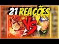 Mult react  flash vs minato  duelo de tits